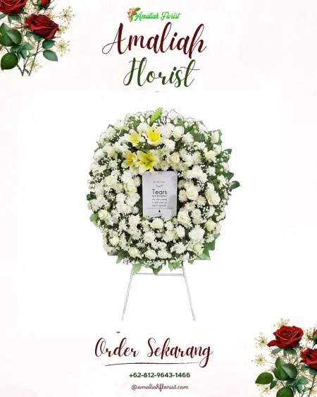 Krans Bunga Duka Garden Wedding Jakarta