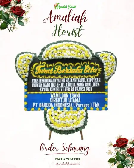 Papan Bunga Duka Garden Wedding Jakarta
