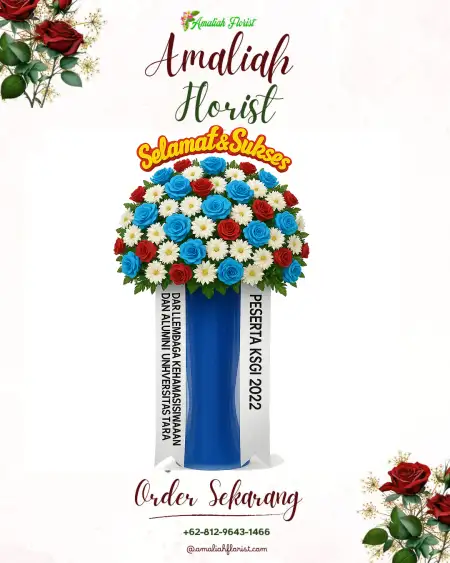 Standing Flowers Garden Wedding Jakarta
